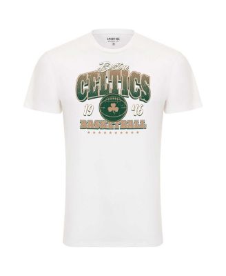 Men's and Women's Boston Celtics Bingham Super Soft T-Shirt