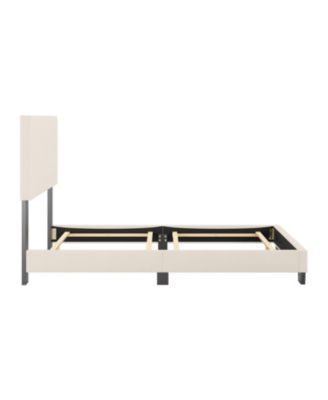 Upholstered Modern Single Boucle Bed