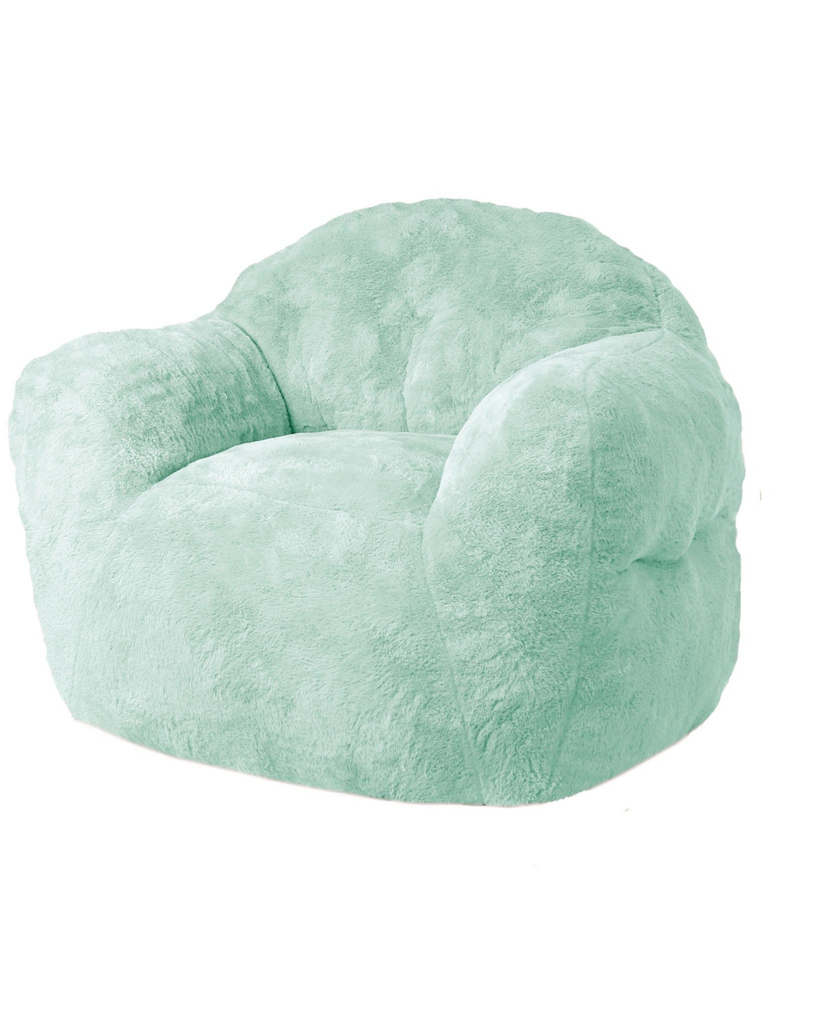 Caromio Giant Bean Bag Sofa Chair with Armrests High-Density Foam Stuffed