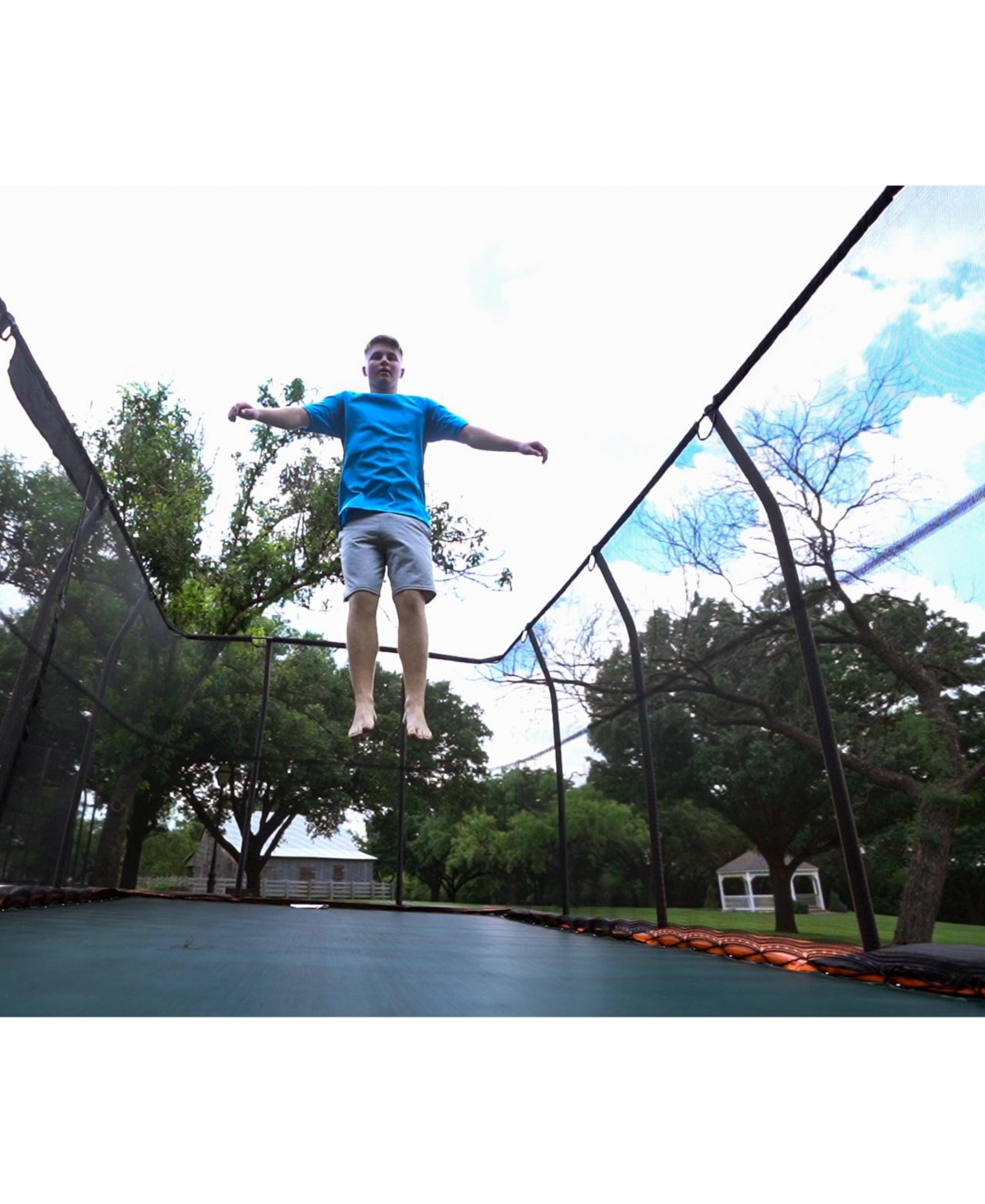 JUMPKING 10FT X 16FT PRO-SERIES RECTANGULAR TRAMPOLINE 