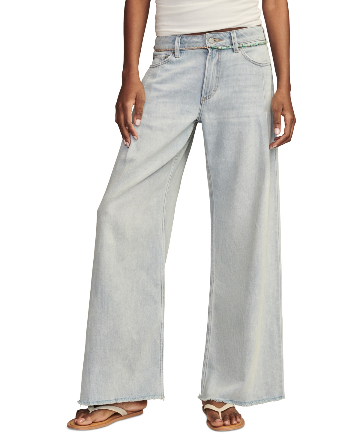 LUCKY BRAND WOMEN'S PALAZZO JEANS 