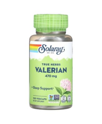 True Herbs Valerian 470 Mg 100 Vegcaps