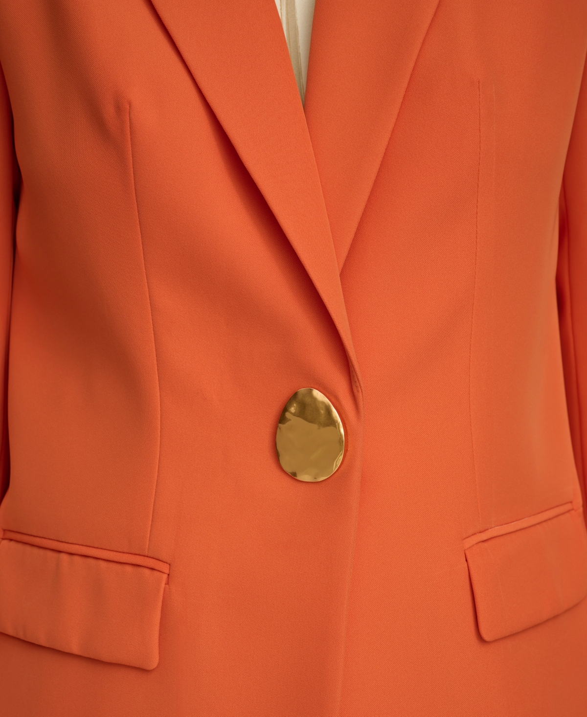 Donna Karan Women's One-Button Blazer