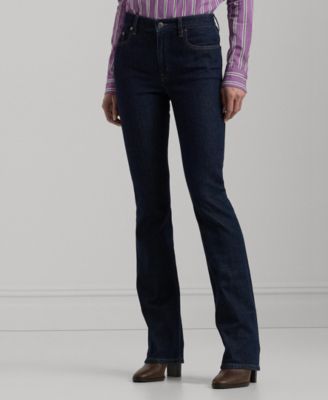 Lauren Ralph Lauren - Women's High-Rise Bootcut Jeans