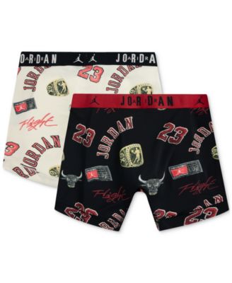 Men's 2-Pack MJ Essentials Poly Dri-FIT Printed Boxer Briefs