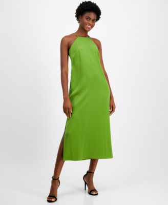 Anne klein green dress on sale