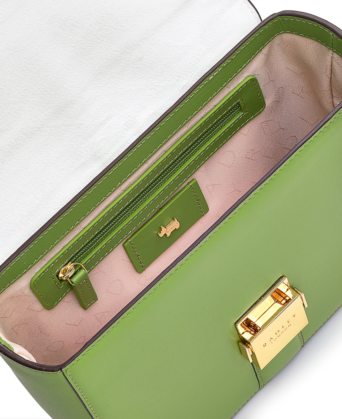 Radley London Hanley Close  Color Block Medium Flap Over Grab Handbag