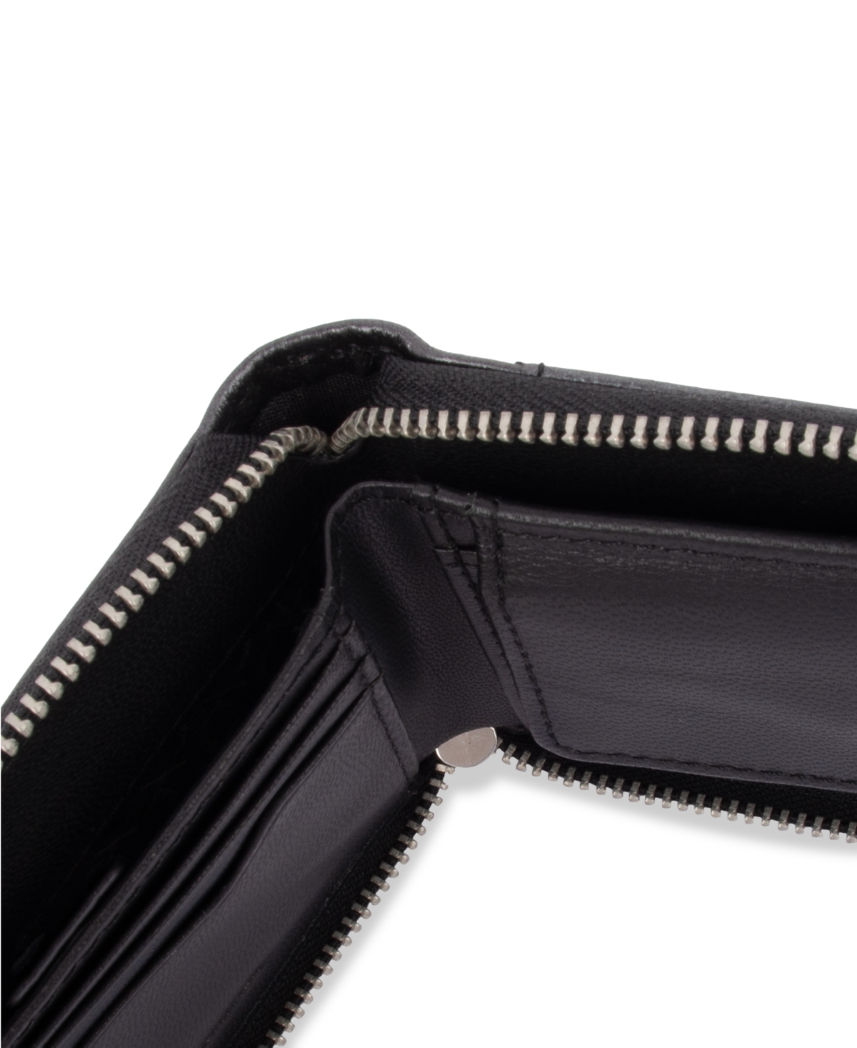 Calvin Klein Men's Cracked Leather Logo Wallet