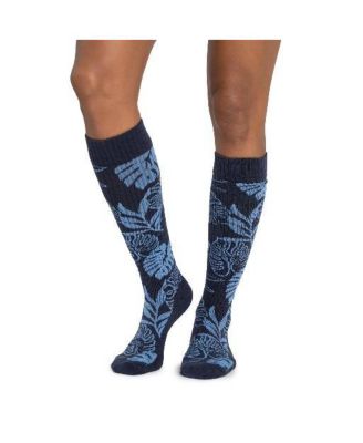 Women's 3 Pack Cotton Compression Knee-High Socks