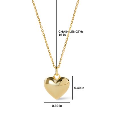 Heart Necklace - Lev Small