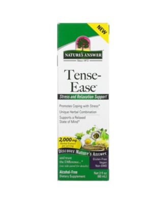 Natures Answer Tense Ease Alcohol Free 2 000 Mg 2 Fl Oz 60 Ml