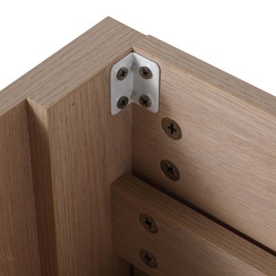 Streamdale Freestanding Vanity with White Sink & Soft-Close Doors