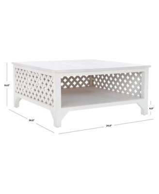 Squall Square 1 Shelf Coffee Table