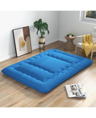 Camping Futon Mattress with Washable Cover and Carry Bag for Easy Storage