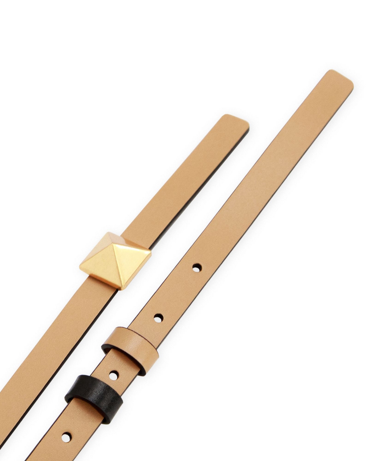 Belle & Bloom Cleopatra Pyramid Stud Leather Belt