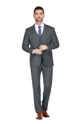 Men's 3-Piece Classic Fit Performance Stretch Suit