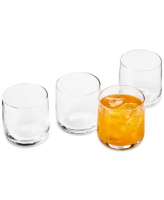 Gil Clear Double Old-Fashioned Glasses, Set of 4, Exclusively at Macy’s
