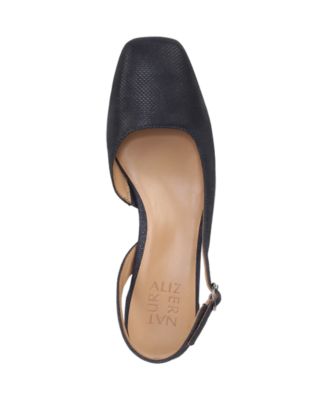 Women's Jayla Mid-Heel Square Toe Slingback Pumps