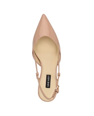 Women's Rhonda Kitten Heel Slingback Pumps