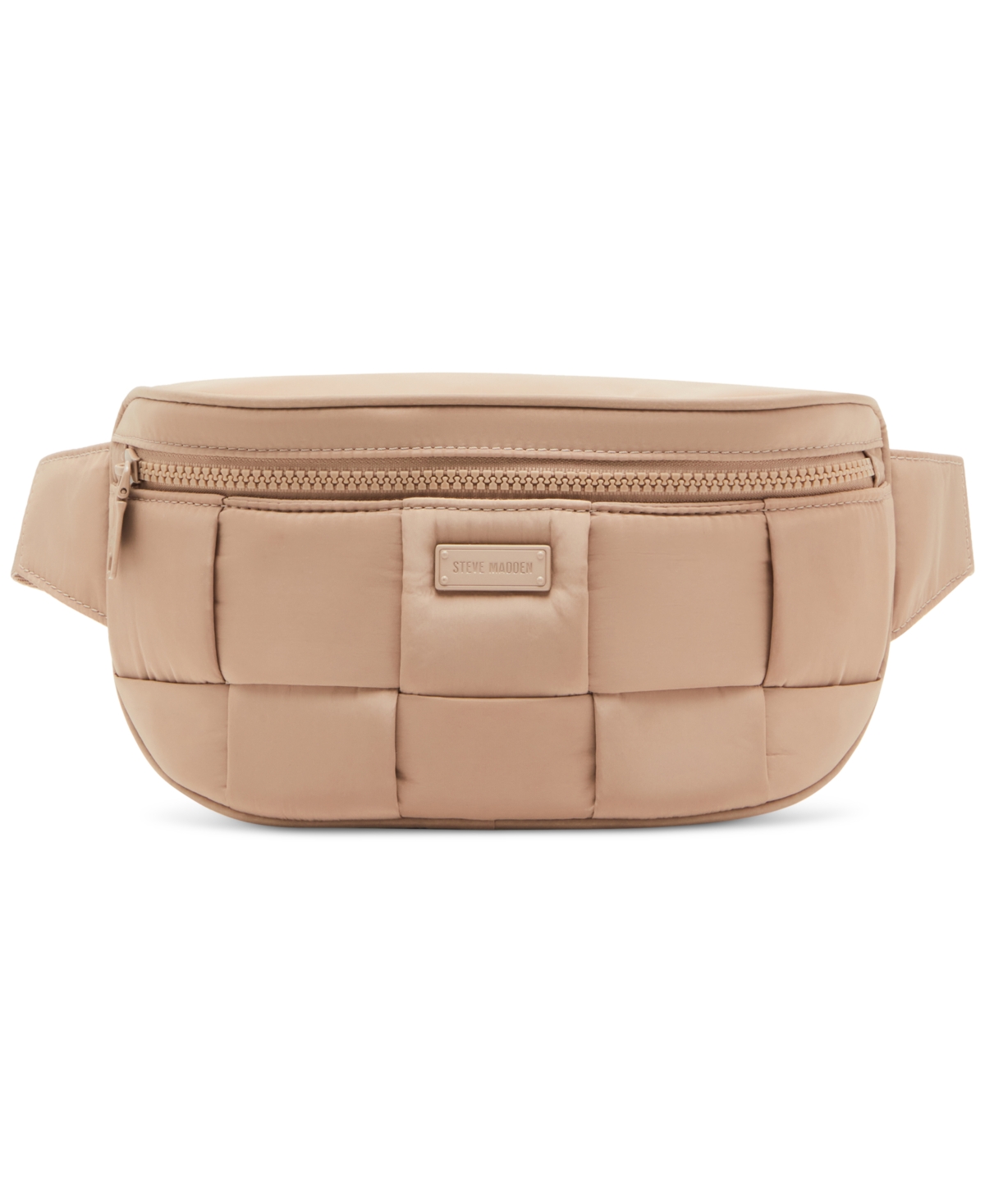 Steve Madden Women's Oversized Woven Belt Bag