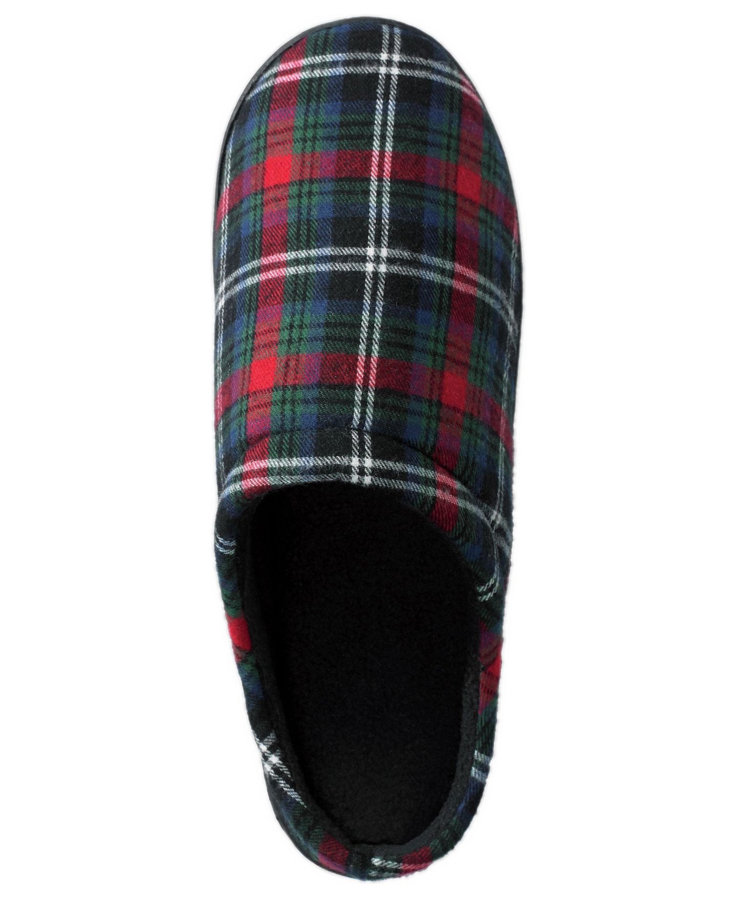 Мужские сабо KingSize Big & Tall Fleece Clog Slippers, цвет: Чёрный — фото 2