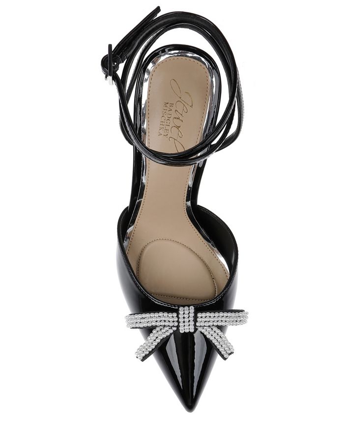 Escarpins Badgley Mischka Jewel - Pointure 6 - Talon Aiguille Haut - Argent/Or - Neuf