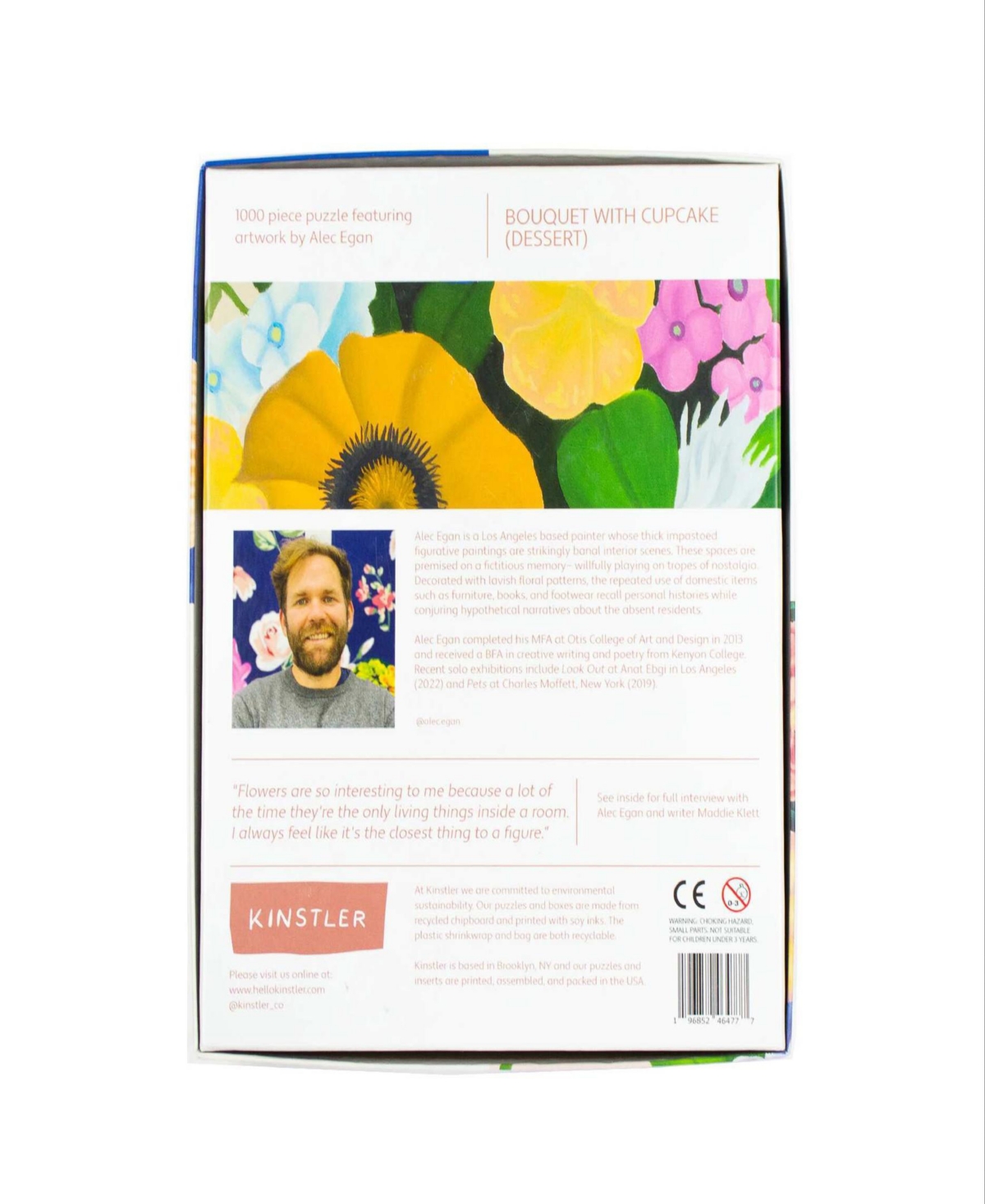 Kinstler Bouquet with Cupcake Dessert Puzzle