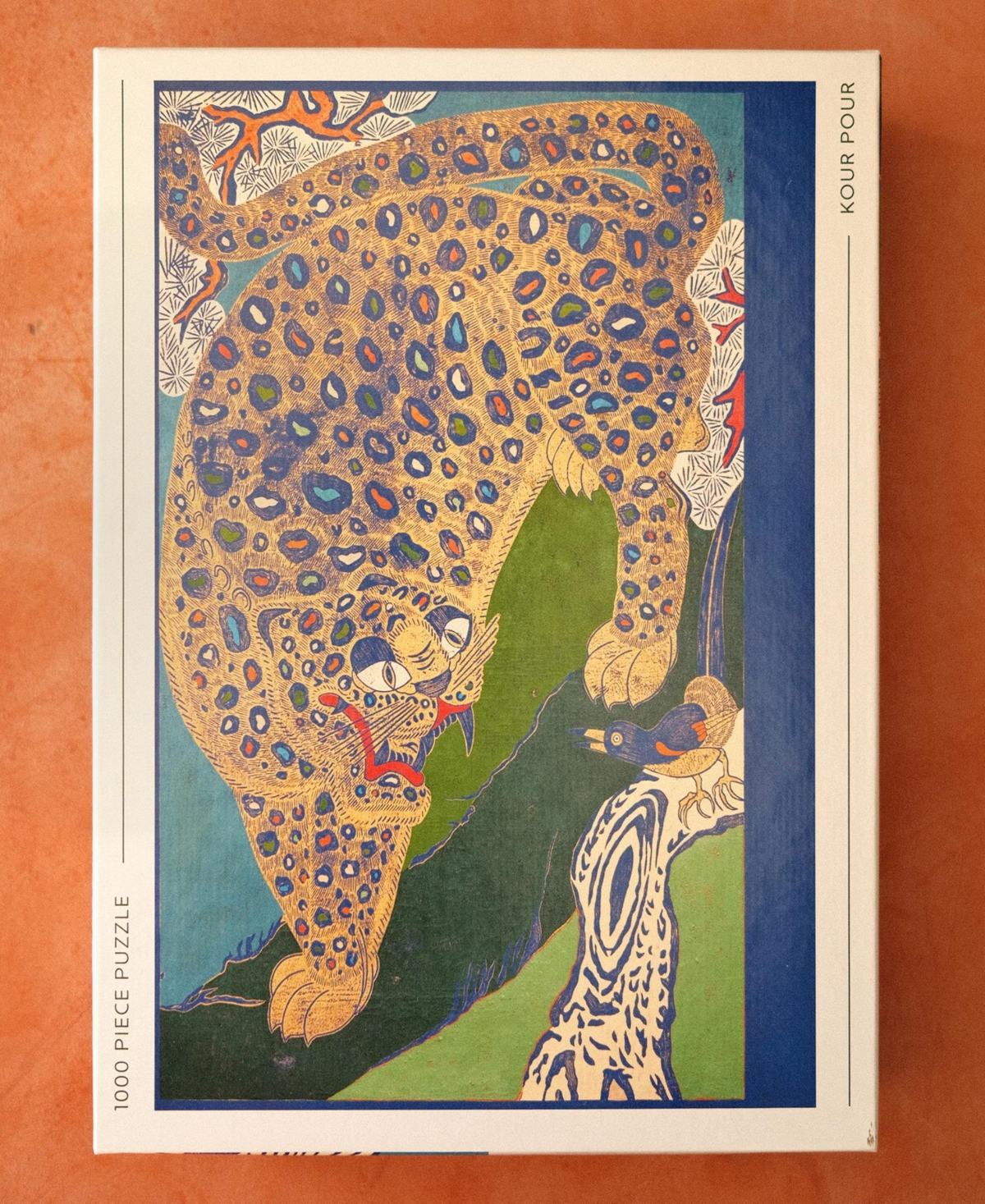 Kinstler Peacock Tiger Puzzle Set