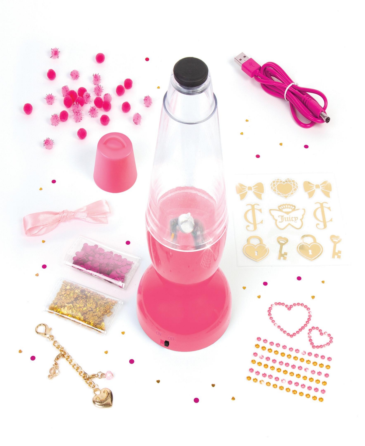 Make It Real Juicy Couture Dazzling Swirl Led Color Change Light In Multi
