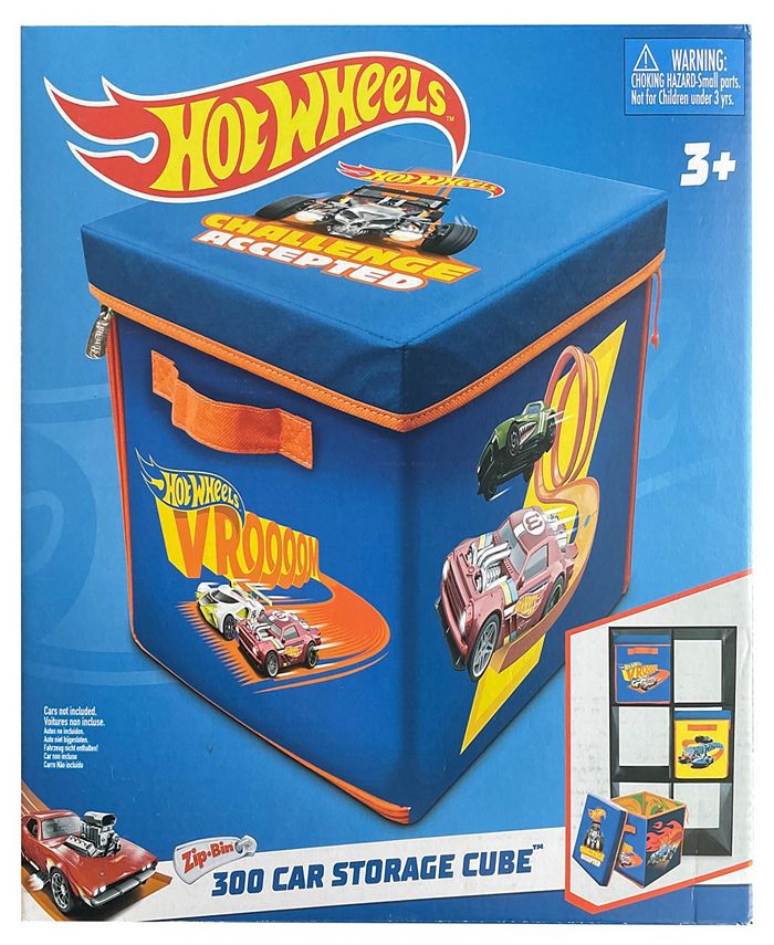 Tara Toy ZipBin Hot Wheels 300 Car Storage Cube Macy's