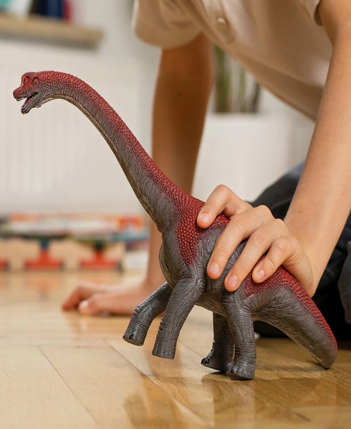 Schleich Dinosaurs Brachiosaurus Action Figure In Multi