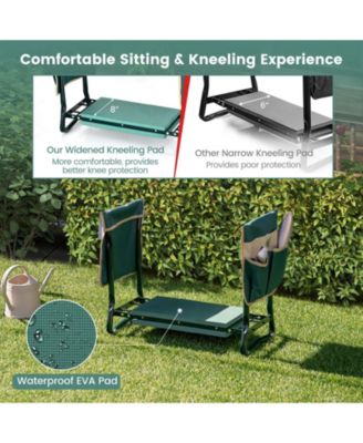 Folding Garden Kneeler and Seat Bench