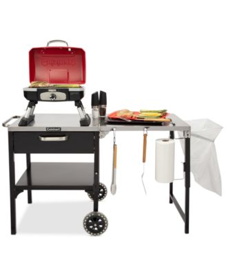 Stainless Steel Prep &#39;n Cook Outdoor Table Grill Stand