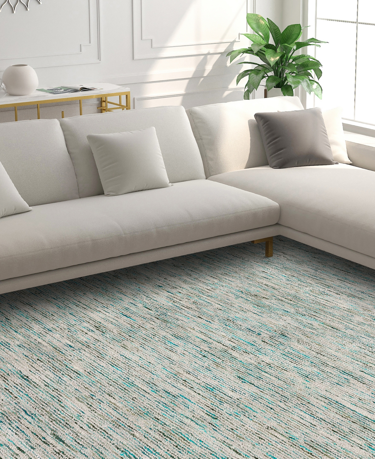 Dalyn Arcata Ac1 8'x10' Area Rug In Aruba