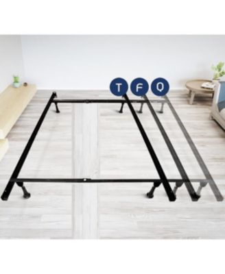 Heavy Duty 4 Lag Adjustable Steel Bed Base - Universal Twin & Full