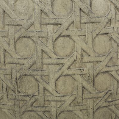 Streamdale Bohemian Barrel Side Table Intricate, Textural, & Versatile