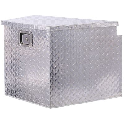  29"(L) x 16.5"(W) x 18.5"(H) Premium Aluminum Toolbox Durable, Versatile Storage