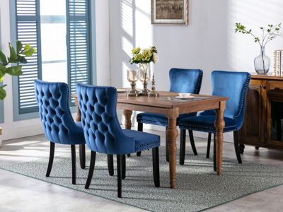 Upholstered Dining Chairs, Set of 2
