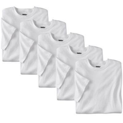 Big & Tall 3-Pack Cotton Crewneck Undershirt