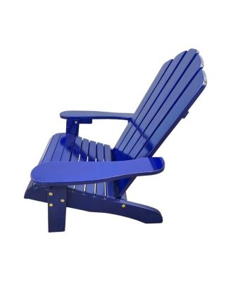 Outdoor Or Indoor Wood Children Adirondack Chair