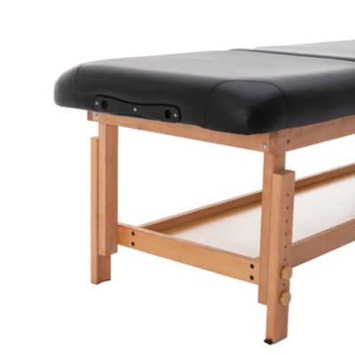 Hengmign Stationary Massage Table Treatment Clincal Beauty Bed PU Spa Bed