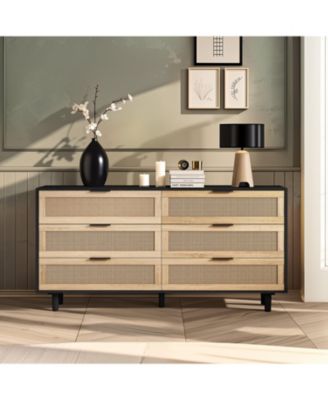 Stylish Rattan Dresser for Ample Storage and Organization