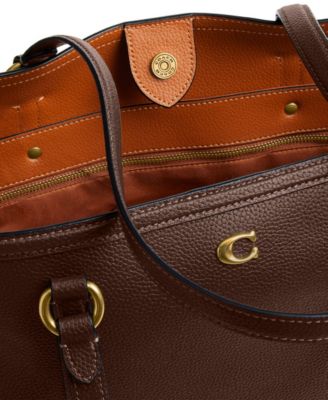 Legacy Pebble Leather Small Tote Bag