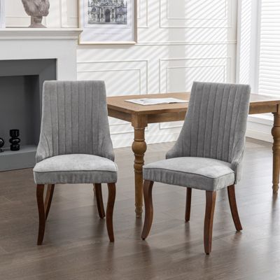 Luxurious Back Dining Chairs with High Backrest for Comfort