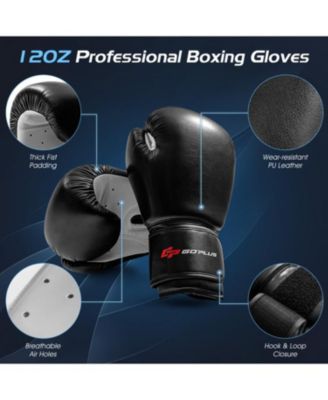 70 Inch Freestanding Punching Boxing Bag with 12 Suction Cup Base