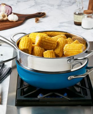 Tools for Cooks 3-Pc. Aluminum Favorite Saut&eacute; Steamer Pan