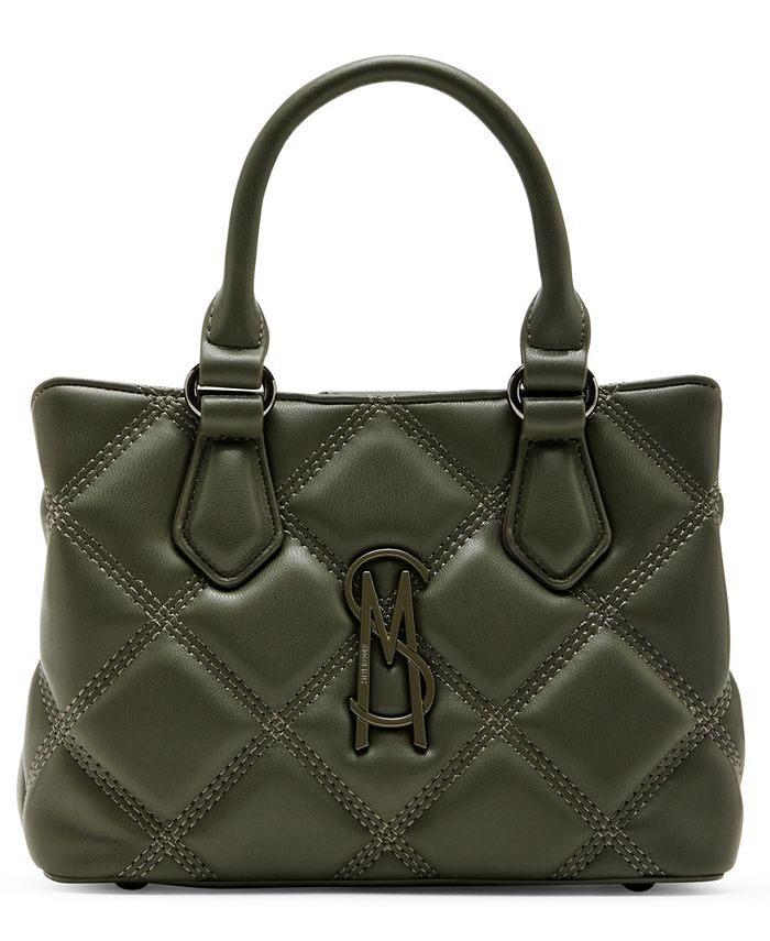 Steve Madden Bmickey Logo Plaque Satchel Bag - Macy