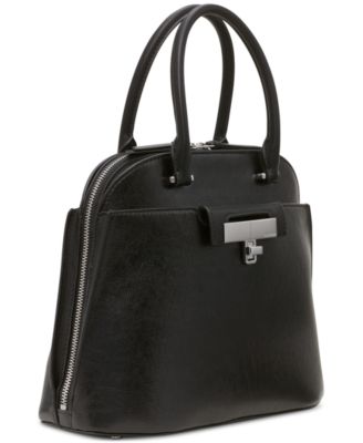 Becky Convertible Turnlock Dome Satchel