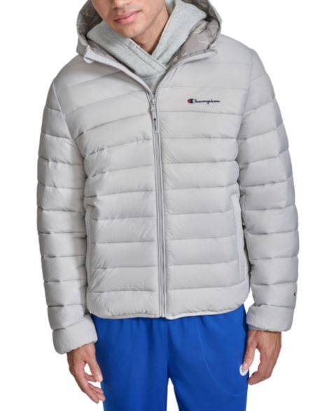 Мужская куртка Champion Performance Quilted Hooded, цвет: Ледяной
