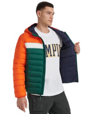 Men's Performance Quilted Hooded Jacket